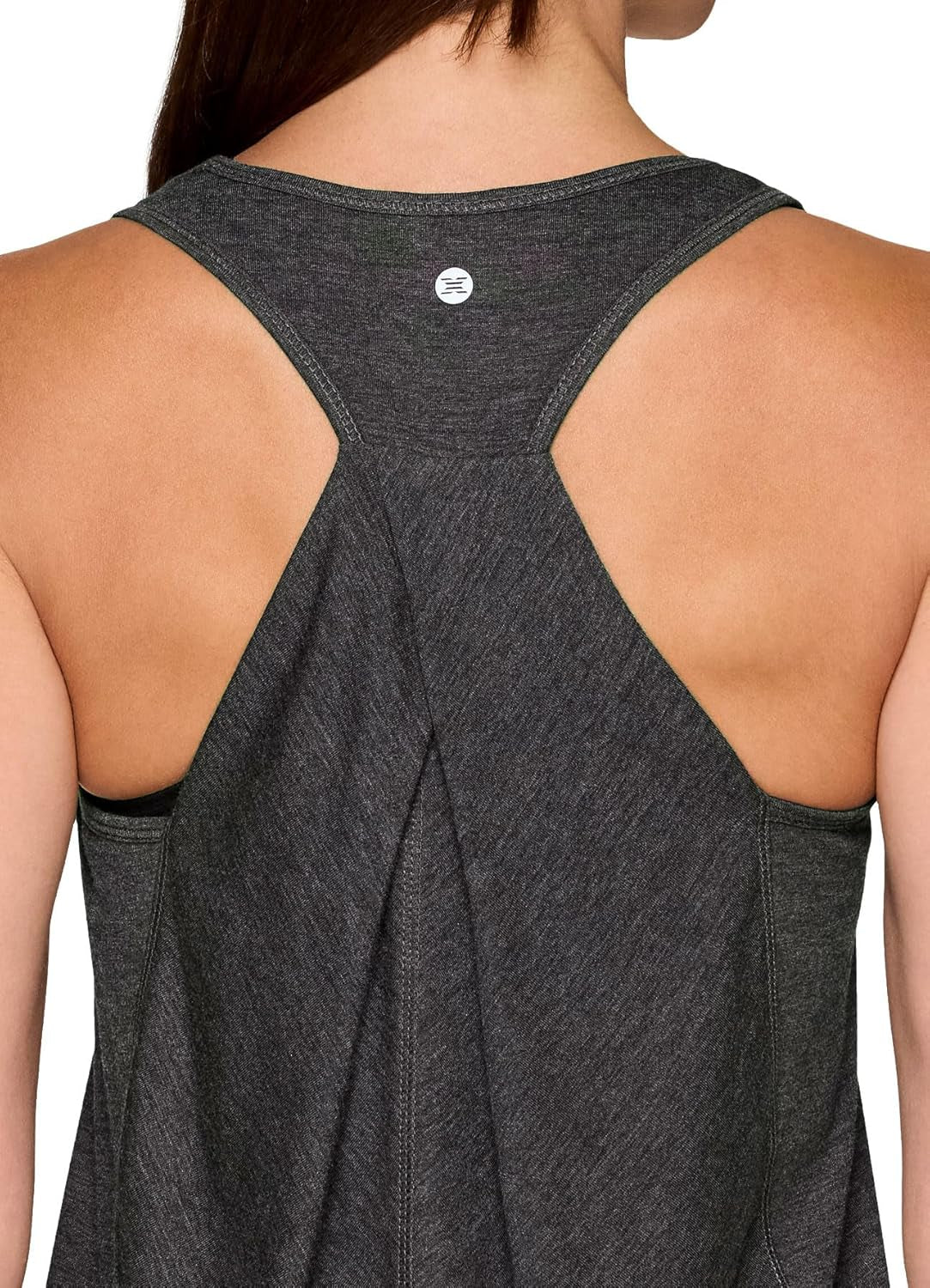 Active Workout Tank Top for Women Racerback Flowy Yoga Top Fashion Detail
